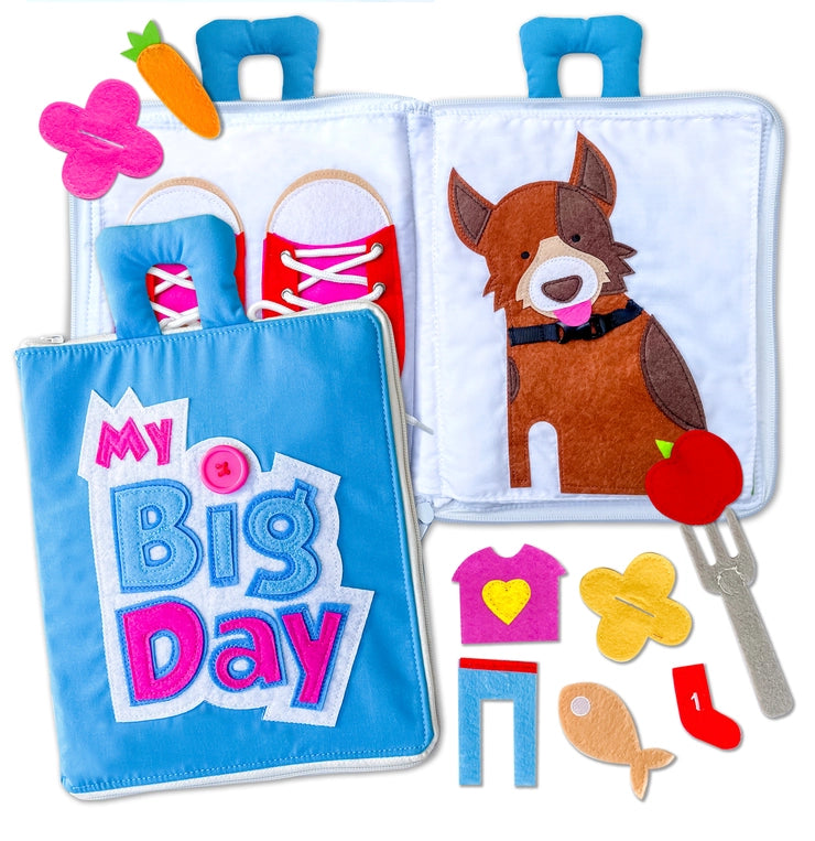 Curious Columbus 'My Big Day' Busy Book