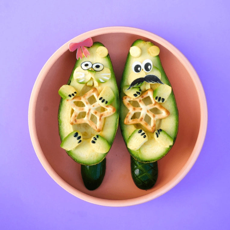 Funny Face Sticketies - edible lunchbox stickers