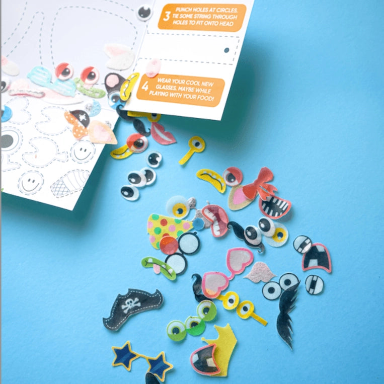 Funny Face Sticketies - edible lunchbox stickers